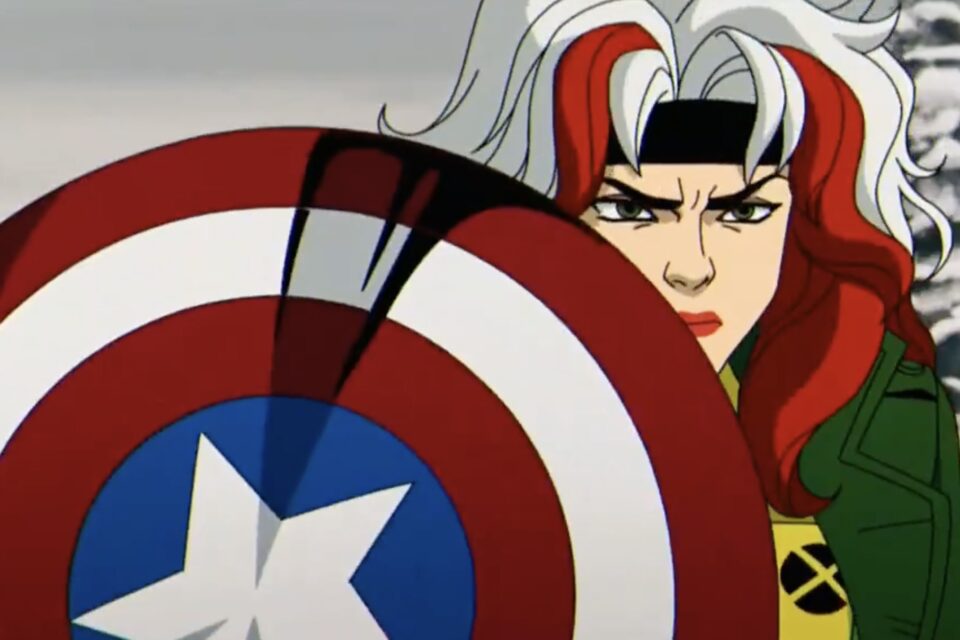 Rogue Holding Captain America's Shield in X-Men '97